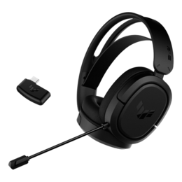 TUF Gaming H1 Wireless, Wireless/Wired, Black, Gaming Headset