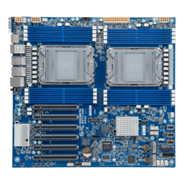MD72-HB0, Intel® C621A, LGA 4189 / 2, DDR4-3200 4TB 3DS LRDIMM / 16, VGA, M.2 / 2, USB 3.0 / 2, 10GbLAN / 2, GbLAN / 2, E-ATX Retail