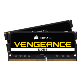 16GB Kit (2 x 8GB) VENGEANCE® DDR4 3200MHz, CL22, Black, SO-DIMM Memory