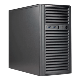 SuperServer SYS-530T-I, Mini Tower, Intel® Xeon® E-2300 Series Processors, DDR4-3200 128GB ECC UDIMM / 4, SATA / 6, VGA, 1GbLAN / 2, 400W PSU