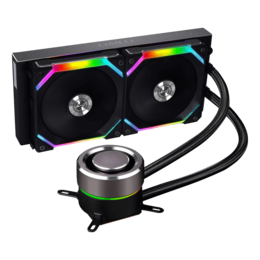 Galahad AIO UNI FAN SL Edition 240 Black, w/ Controller, 240mm Radiator, Liquid Cooling System