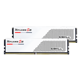 32GB (2 x 16GB) Ripjaws S5 DDR5 5600MHz, CL36, White, DIMM Memory