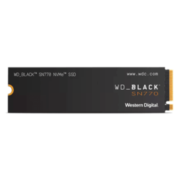 1TB Black SN770 2280, 5150 / 4900 MB/s, 3D NAND, PCIe 4.0 x4 NVMe, M.2 SSD