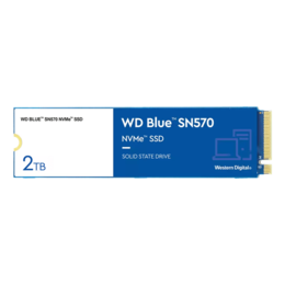 2TB Blue SN570 2280, 3500 / 3500 MB/s, 3D NAND TLC, PCIe 3.0 x4 NVMe, M.2 SSD