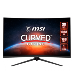 Optix G321CQP 31.5&quot;, 2K WQHD 2560 x 1440 VA LED, 1ms, 165Hz, FreeSync™ Premium, Black, Curved LCD Monitor
