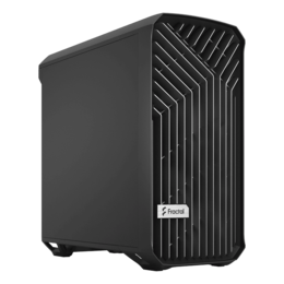 Torrent Compact Solid, No PSU, E-ATX, Black, Mid Tower Case
