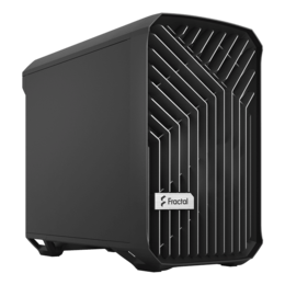 Torrent Nano Solid, No PSU, Mini-ITX, Black, Mini Tower Case