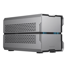 Evolv Shift XT Mesh Panels, No PSU, Mini-ITX, Galaxy Silver, Mini Tower Case