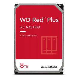 8TB Red™ Plus WD80EFZZ, 5640 RPM, SATA 6Gb/s, 128MB cache, 3.5&quot; HDD