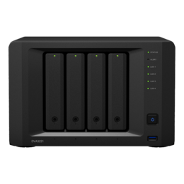Synology DVA3221 (1TB HDD Included), Intel Atom® C3538, 4-Bay, SATA, Deep Learning NVR