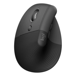 LIFT LEFT, 4000dpi, Wireless 2.4/Bluetooth, Graphite, Optical Gaming Mouse