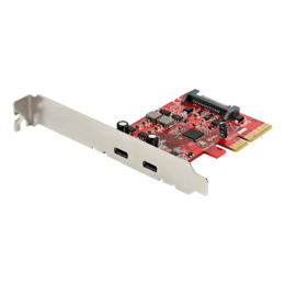 PEXUSB312C3 2-Port USB Type-C 3.2 Gen 2x1 PCIe Card