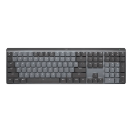 MX MECHANICAL, Tactile Quiet Switches, Wireless 2.4/Bluetooth, Graphite, Mechanical Gaming Keyboard