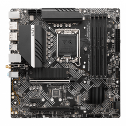 B660M-A PRO WIFI, Intel® B660 Chipset, LGA 1700, DP, microATX Motherboard