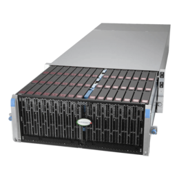 Supermicro Storage SuperServer SSG-640SP-E1CR90, Dual 3rd Gen Intel® Xeon® Scalable, SATA/SAS, 4U Rackmount Server Computer