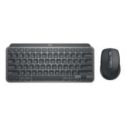 MX Keys Mini & MX Anywhere 3, 4000 dpi, Bluetooth, Graphite, Keyboard & Mouse