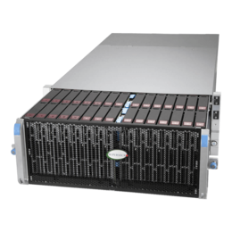 Supermicro Storage SuperServer SSG-640SP-DE1CR60, Quad 3rd Gen Intel® Xeon® Scalable, SATA/SAS, 2-Node 4U Rackmount Server Computer