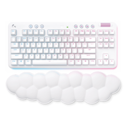 G715 Tactile, RGB LED, GX Switch, Wireless 2.4/Bluetooth, White, Mechanical Gaming Keyboard