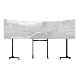 Free Standing Triple Monitor Stand