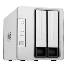 TerraMaster F2-210 (Diskless), Realtek RTD1296, 2-Bay, SATA, NAS Server Storage System