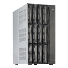 TerraMaster T12-423 (Diskless), Intel® Celeron® N5105/5095, 12-Bay, SATA, NAS Server Storage System