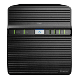 Synology DS420j (1TB HDD Included), Realtek RTD1296, 4-Bay, SATA, NAS Server Storage System