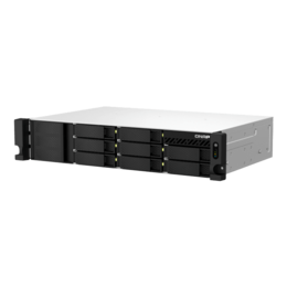 QNAP TS-873AeU-RP-4G (2TB HDD Included), AMD Ryzen™ V1500B, 8-Bay, SATA, 2U NAS Server Storage System