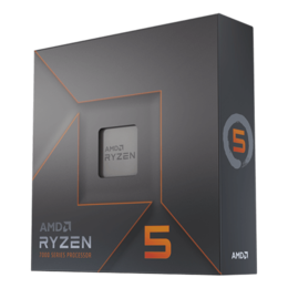 Ryzen™ 5 7600X 6-Core 4.7 - 5.3GHz Turbo, AM5, 105W TDP, Processor