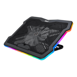 RGB Laptop up to 17&quot;, Black, Cooling Pad