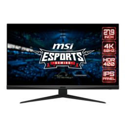 G281UV 27.9&quot;, 4K Ultra HD IPS LED, 4ms, 60Hz, FreeSync™, Black, HDR 400 LCD Gaming Monitor