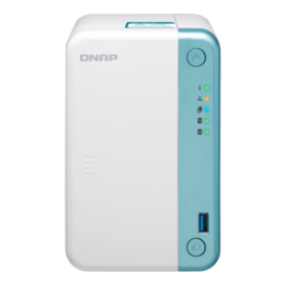 QNAP TS-251D-2G (2TB HDD Included), Intel® Celeron® J4025/J4005 Processor, 2-Bay, SATA, NAS Server Storage System