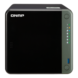 QNAP TS-453D-4G (2TB HDD Included), Intel® Celeron® J4125 Processor, 4-Bay, SATA, NAS Server Storage System