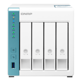 QNAP TS-431P3-2G (2TB HDD Included), AnnapurnaLabs Alpine AL314 Processor, 4-Bay, SATA, NAS Server Storage System