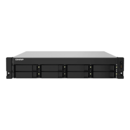 QNAP TS-832PXU-RP-4G (1TB HDD Included), AnnapurnaLabs Alpine AL324 Processor, 8-Bay, SATA, 2U NAS Server Storage System