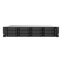 QNAP TS-1273AU-RP-8G (2TB HDD Included), AMD Ryzen™ V1500B, 12-Bay, SATA, 2U NAS Server Storage System