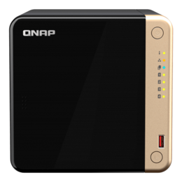 QNAP TS-464-4G (2TB HDD Included), Intel® Celeron® N5105/N5095 Processor, 4-Bay, SATA, NAS Server Storage System