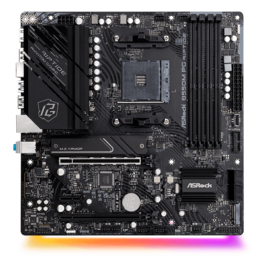 B550M PG Riptide, AMD B550 Chipset, AM4, microATX Motherboard