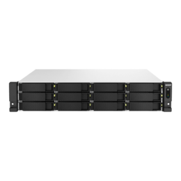 QNAP TS-h1887XU-RP-E2334-16G (1TB HDD Included), Intel® Xeon® E-2334 Processor, 18-Bay, SATA, 2U NAS Server Storage System