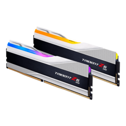 32GB (2 x 16GB) Trident Z5 RGB DDR5 5600MT/s, CL30, Silver/Black, RGB LED, DIMM Memory