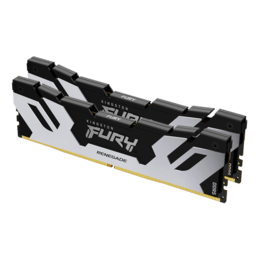 32GB (2 x 16GB) FURY Renegade Silver DDR5 6800MT/s, CL36, Black/Silver, DIMM Memory