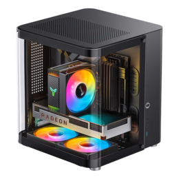 Mini Gaming Desktop - AMD B650 Chipset, 5th Gen AMD Ryzen™ and Radeon™ Powered Custom Mini Cube PC