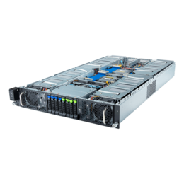 GIGABYTE G293-Z41 (rev. AAP1), Dual AMD EPYC™ 9004 Series Processors, NVMe/SATA, 2U GPU Rackmount Server Computer