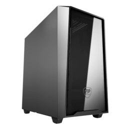 MG120, No PSU, microATX, Black, Mini Tower Case
