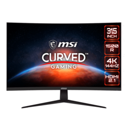 G321CU 31.5&quot;, 4K Ultra HD 3840 x 2160 VA LED, 1ms, 144Hz, FreeSync™ Premium, Black, Curved LCD Gaming Monitor