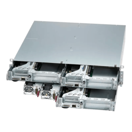 2U Rack Server - Supermicro SuperServer SYS-211SE-31DS, Three 4th/5th Gen. Intel® Xeon® Scalable Processors, NVMe, 3-Node, 2U Rackmount Server Computer