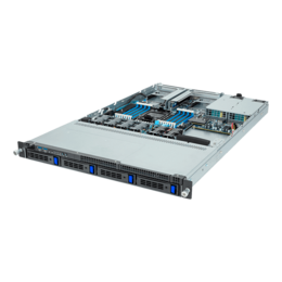 1U Rack Server - GIGABYTE R163-S30 (rev. AAB2), 4th/5th Gen. Intel® Xeon® Scalable Processors, SATA/SAS, 1U Rackmount Server Computer