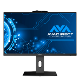 All-in-One Desktops - MSI PRO AP242P 14M - TAA Compliant, 23.8" FHD, Up to Intel® Core™ i7-14700, Intel® Iris Xe, All-in-One PC
