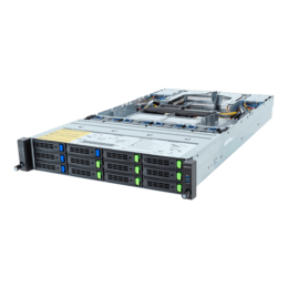 2U Rack Server - GIGABYTE R283-Z97 (rev. AAF1), Dual AMD EPYC™ 9005/9004 Series Processors, NVMe/SATA/SAS, 2U Rackmount Server Computer