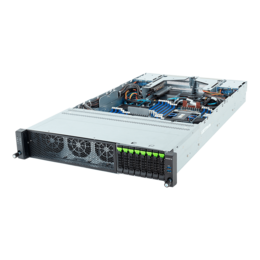 2U Rack Server - GIGABYTE R283-ZK0 (rev. AAL1), Dual AMD EPYC™ 9005/9004 Series Processors, NVMe/SATA/SAS, 2U Rackmount Server Computer