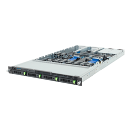 1U Rack Server - GIGABYTE R164-AG0 (rev. AAV1), Intel® Xeon® 6 Processors, NVMe/SATA/SAS, 1U Rackmount Server Computer
